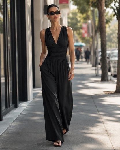 Combinaison Pantalon Drapée