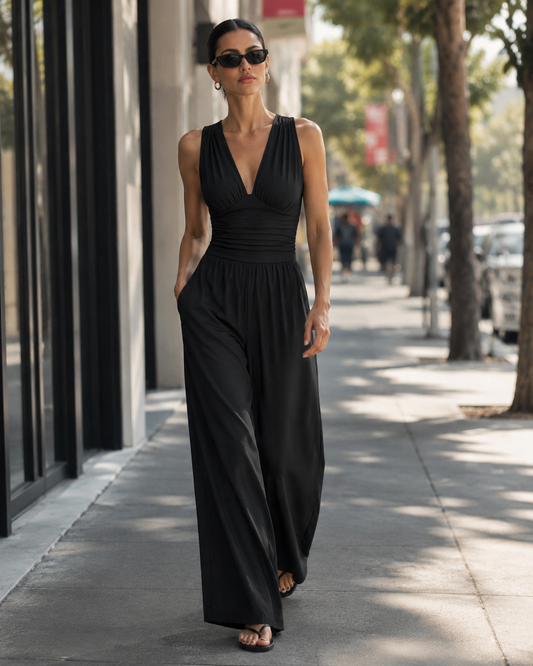 Combinaison Pantalon Drapée