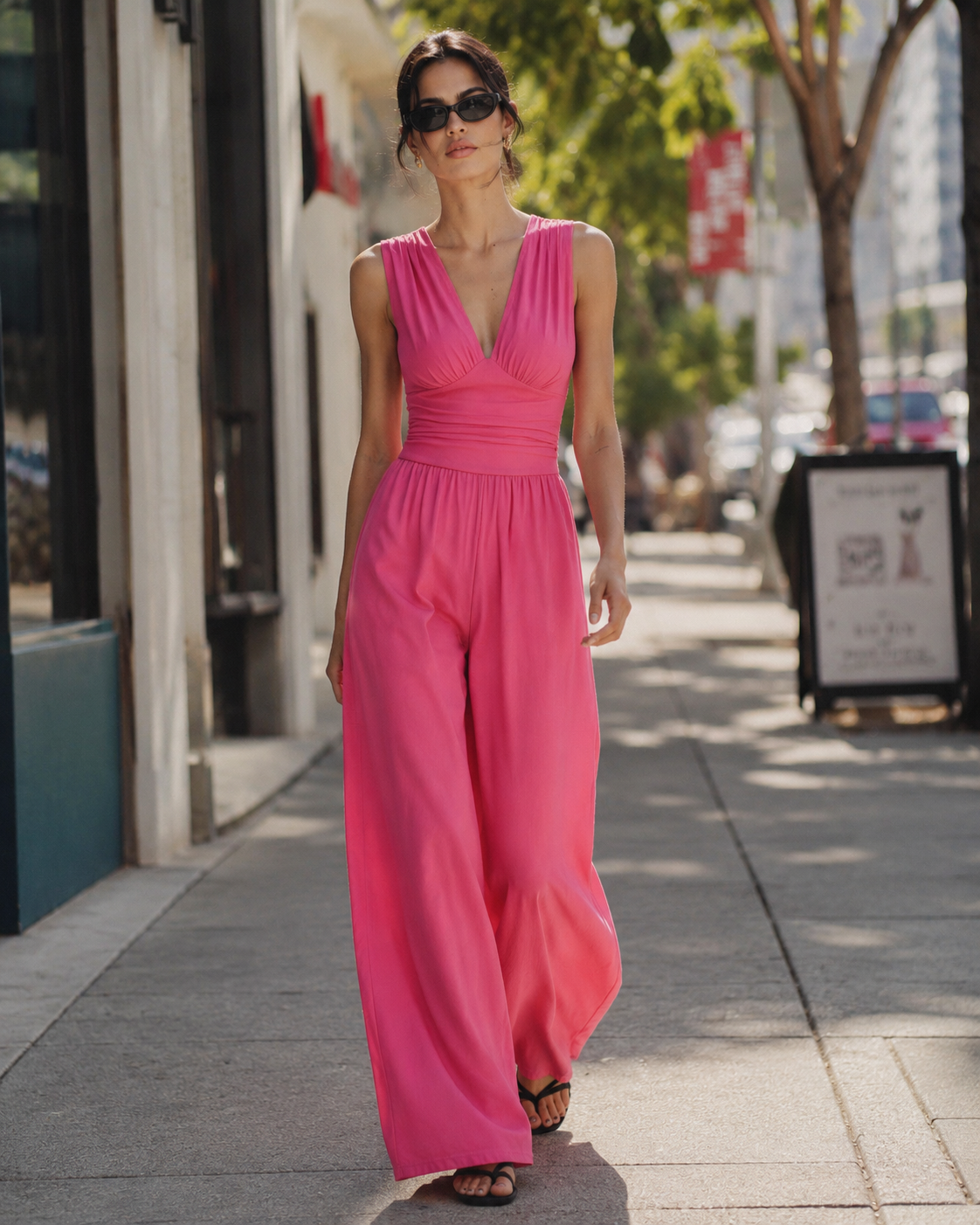 Combinaison Pantalon Drapée